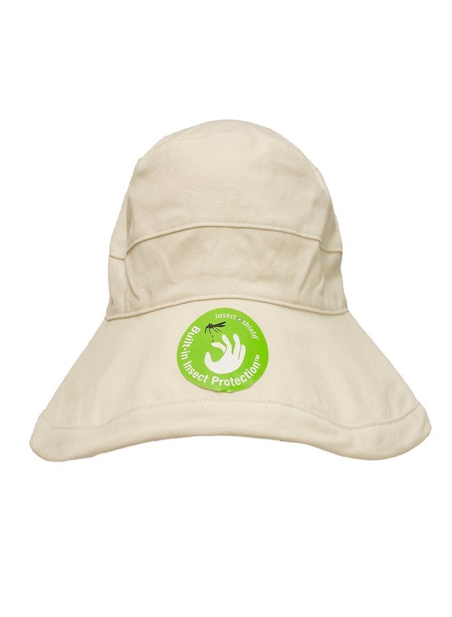 Insect Shield Women's Sun Hat, Ivory, One Size Adjustable - Image 2